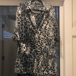 Leopard print dress.  Worn once